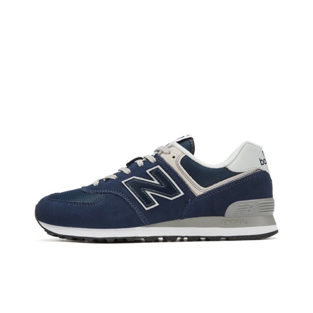 Men’s Size 8-9.5 New Balance 574 Core Navy White ML574EVN